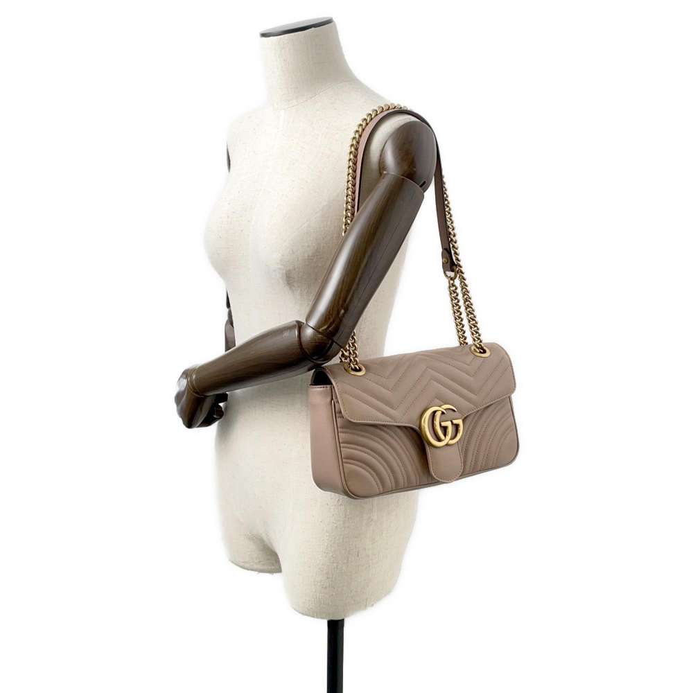 Gucci Quilted Chain Shoulder Bag