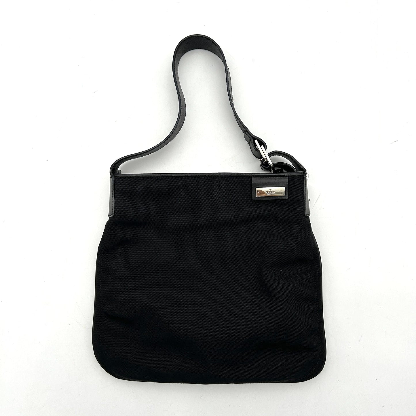 Gucci Nylon Shoulder Bag  - Black Shoulder Bags, Handbags gu3308cc
