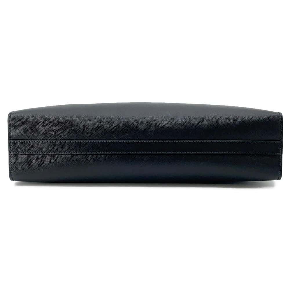 PRADA Briefcase Black Saffiano LeatherLeather Luxury Handbag