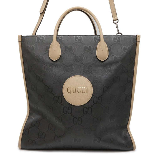 Gucci Nylon Leather Tote