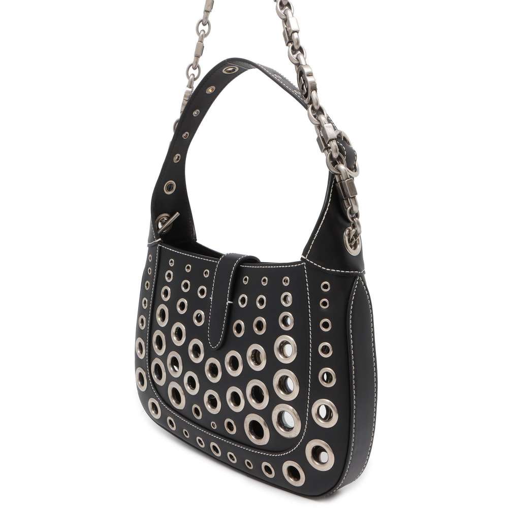 Gucci Chain Leather Shoulder Bag