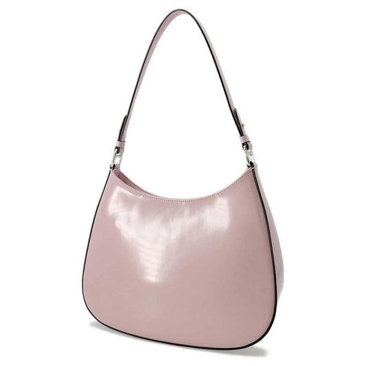 PRADA Cleo Shoulder Pink BrushedLeather Luxury Handbag