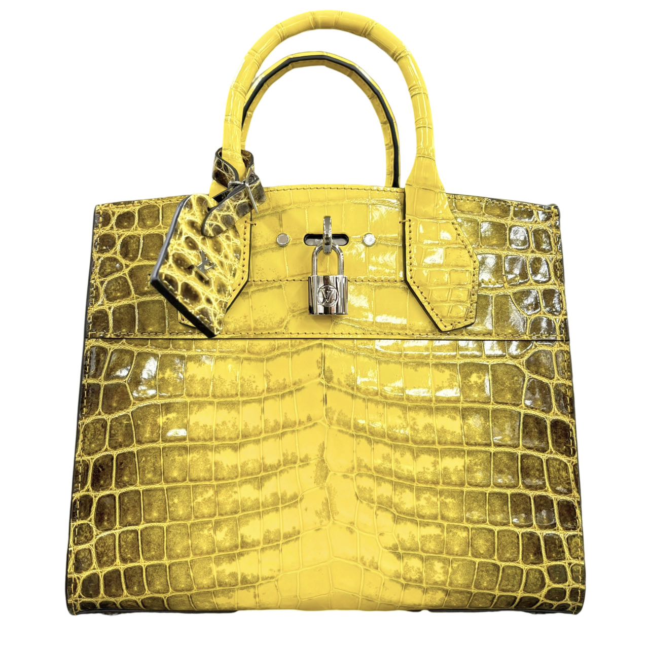 LOUIS VUITTON  Crocodile City Steamer PM