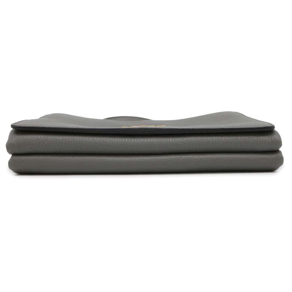 PRADA 2WAYShoulder Bag Gray Leather