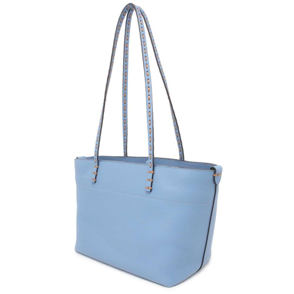 FENDI roll Blue 8BH424 Leather Size Small