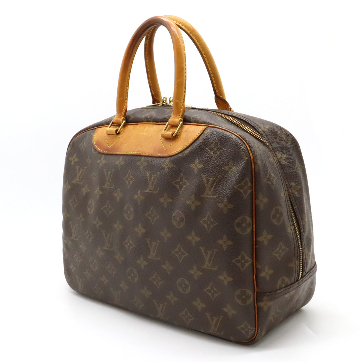 Louis Vuitton Monogram Bowling Vanity Doville Handbag Mini Boston Bag M47270