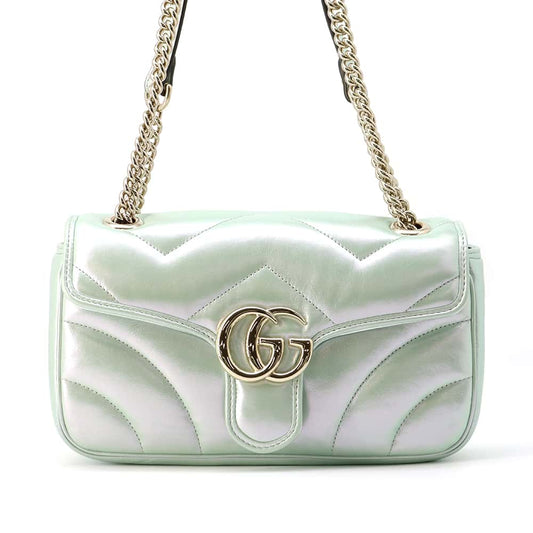 Gucci Chain Leather Shoulder Bag