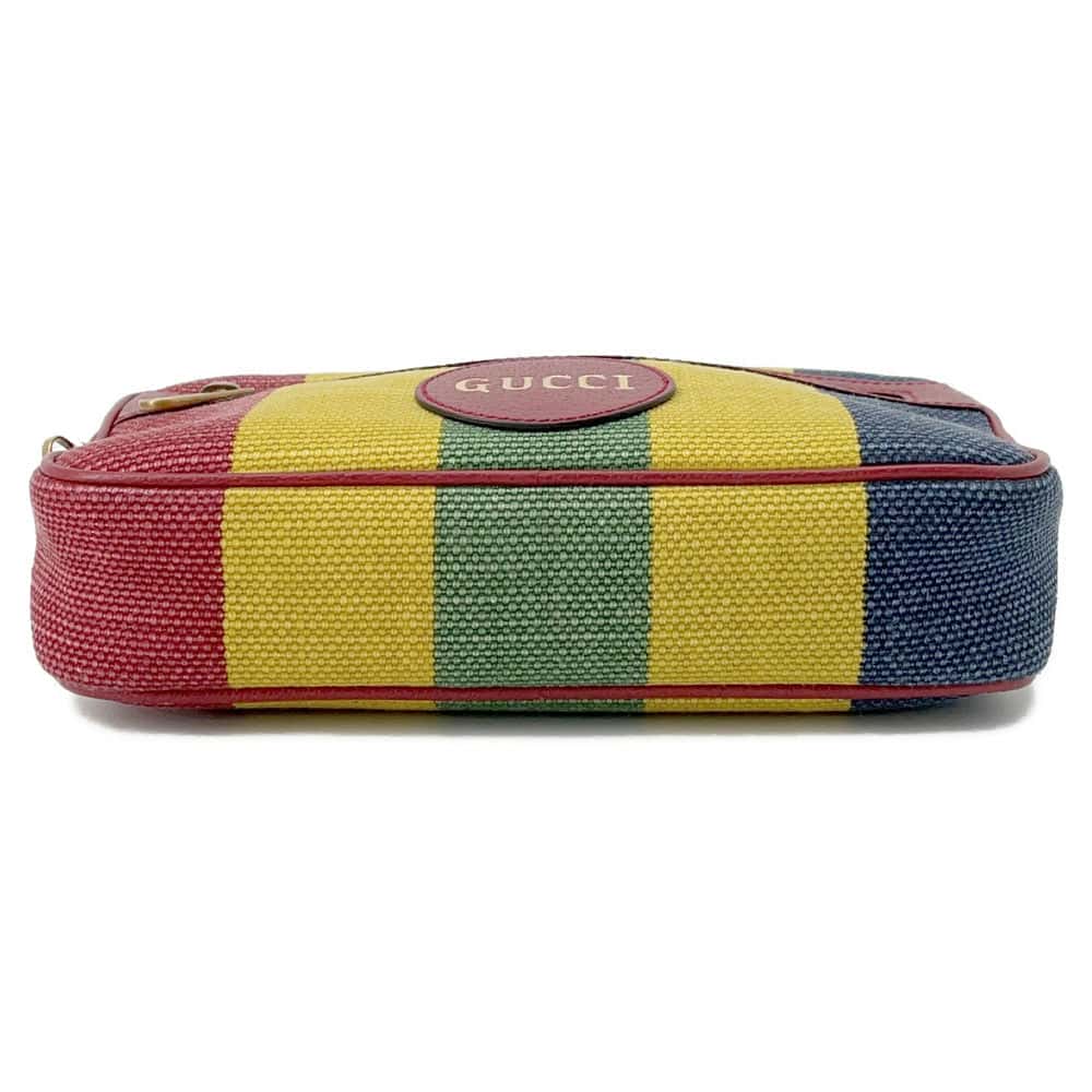 Gucci Leather Canvas Crossbody