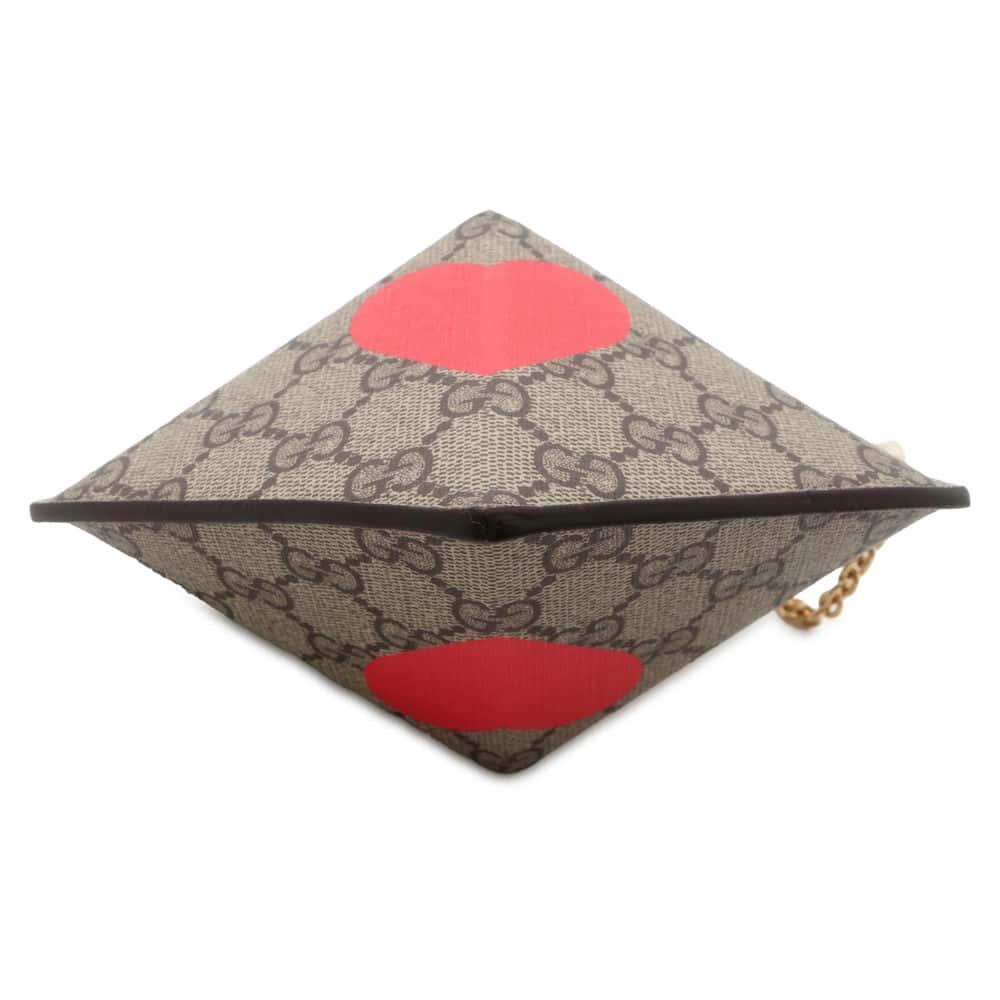 Gucci Chain Canvas Shoulder Bag