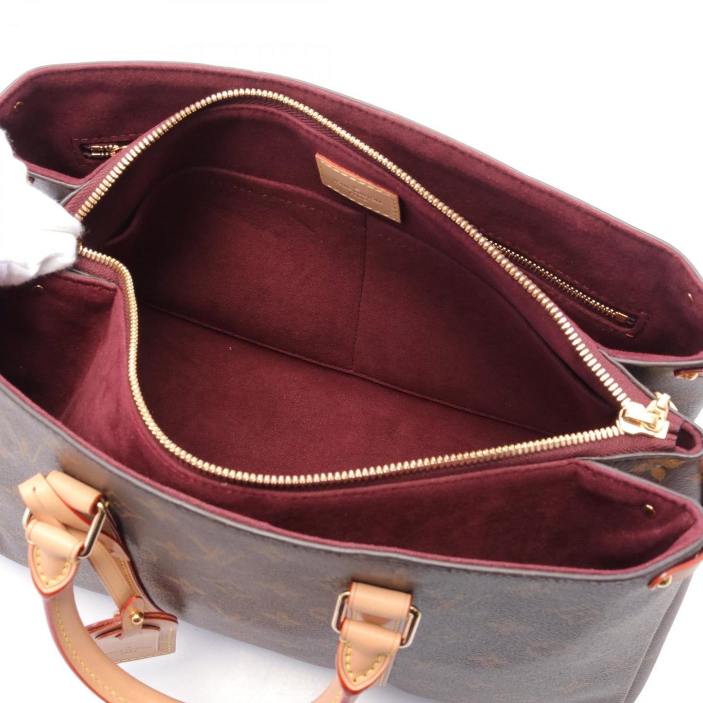 Louis Vuitton Monogram Coated Canvas Leather Handbag