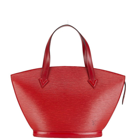 Louis Vuitton Epi Sandjack Handbag M52277 Castilian Red Leather Louis Vuitton