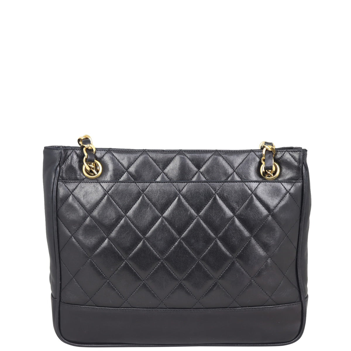 Chanel Vintage Quilted Lambskin Tote