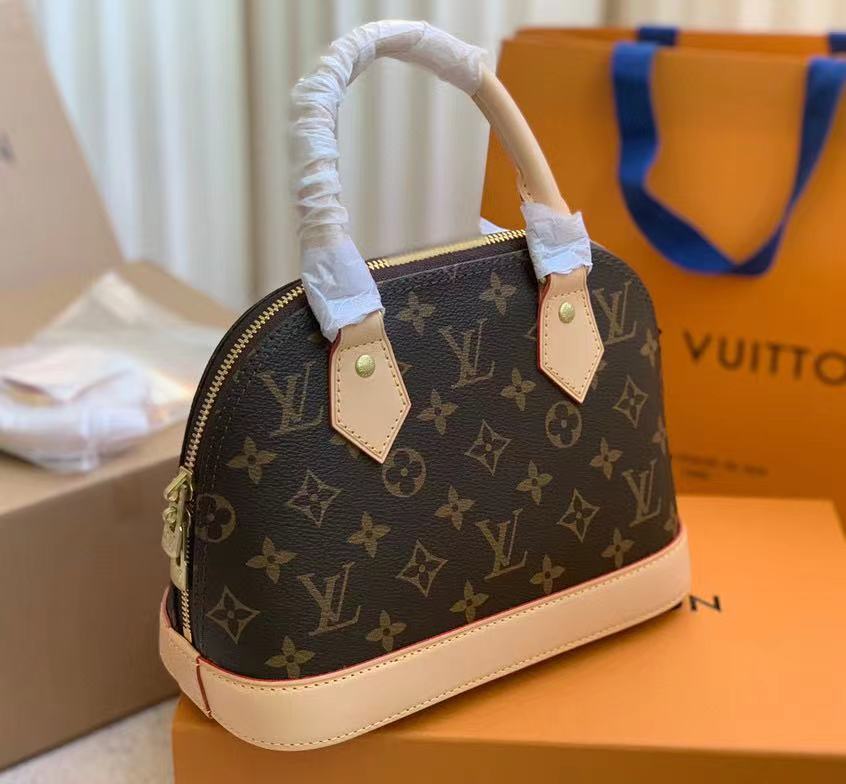 Louis Vuitton Alma BB Monogram (Lushentic Version) Crossbody