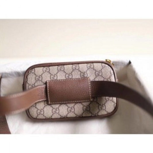 Gucci Monogram Leather Canvas Crossbody