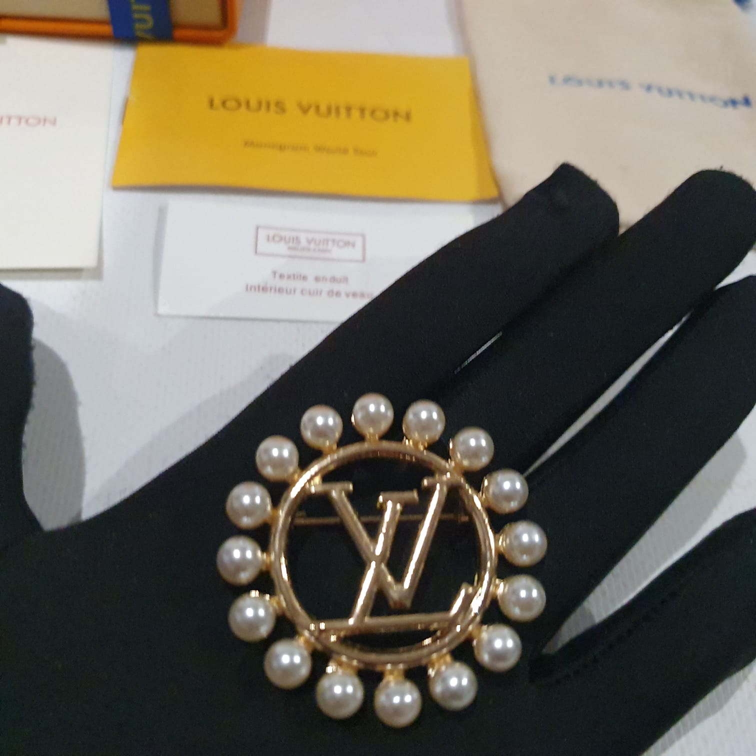 Louis Vuitton brooch Crossbody