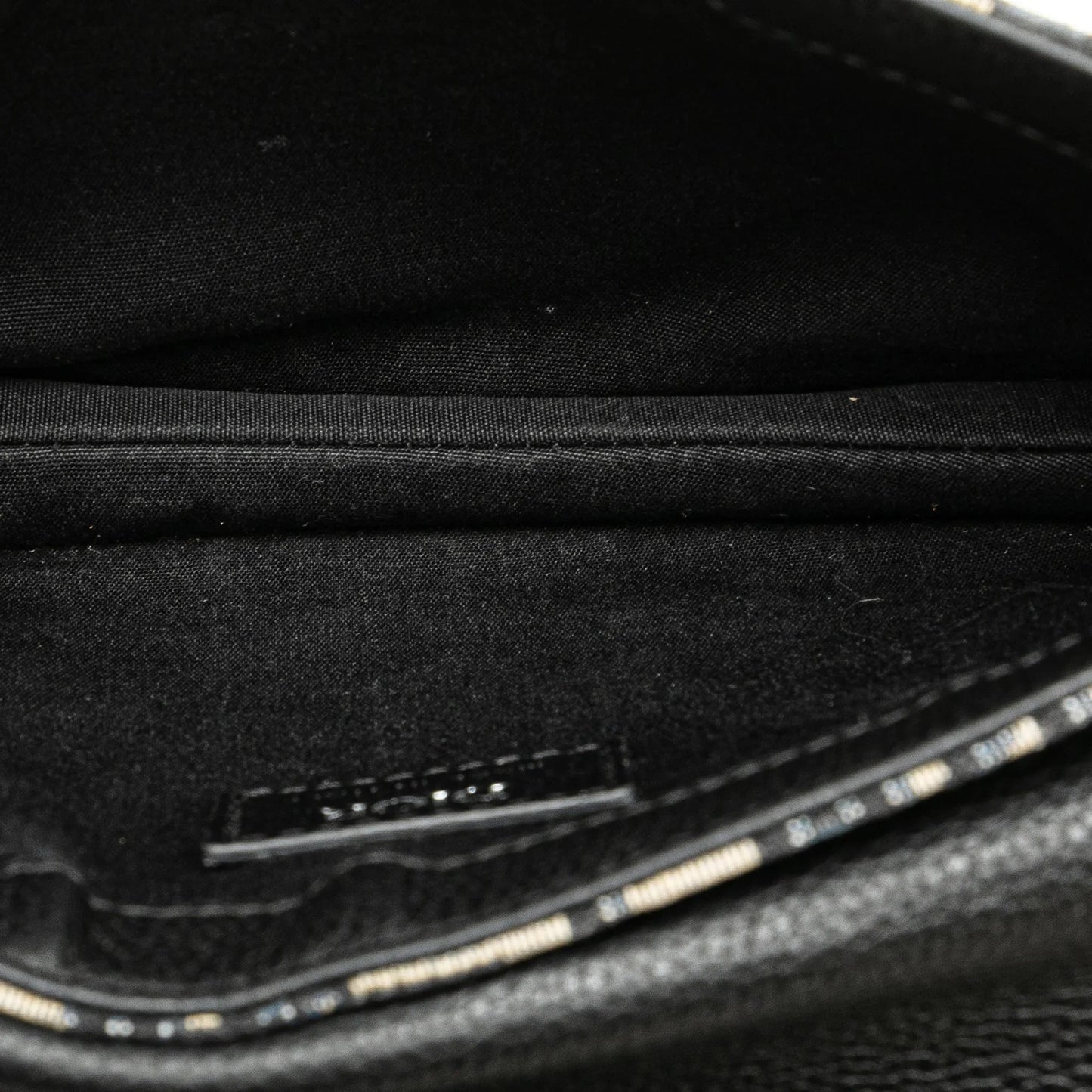 Blue Dior Oblique Canvas Saddle Messenger Bag