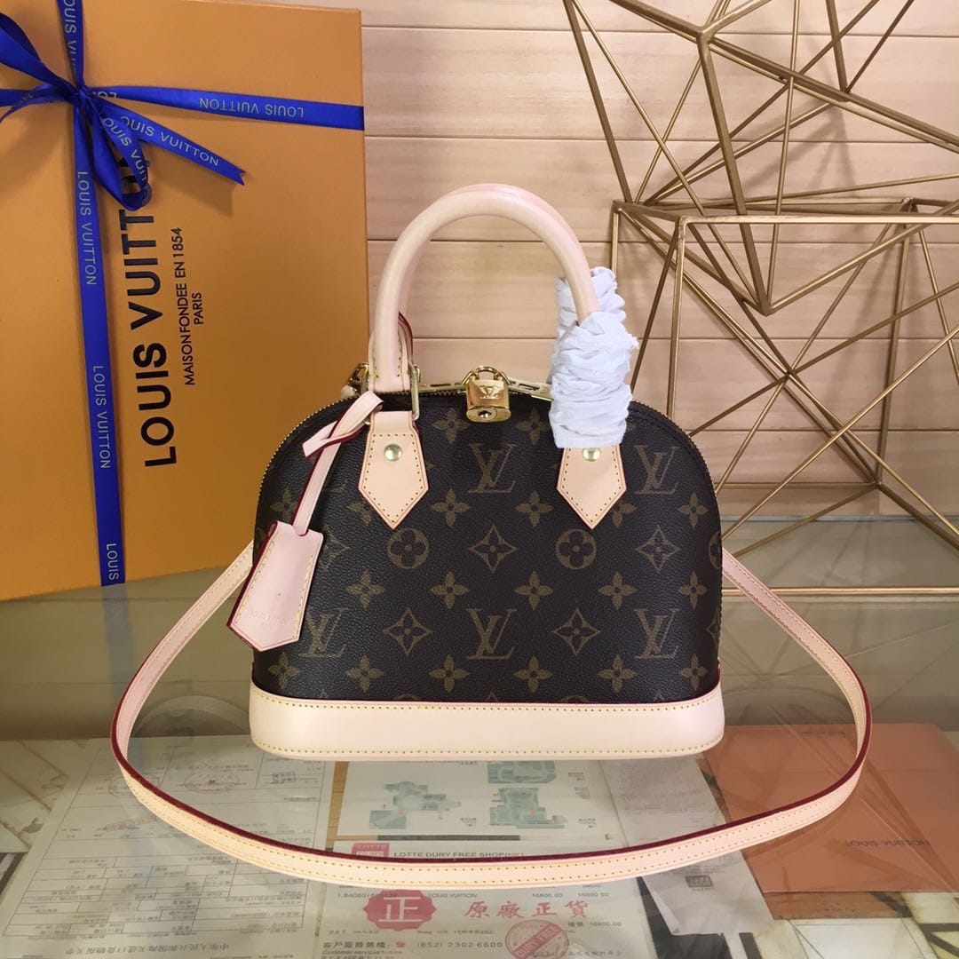 Louis Vuitton Alma BB Monogram (Lushentic Version) Crossbody