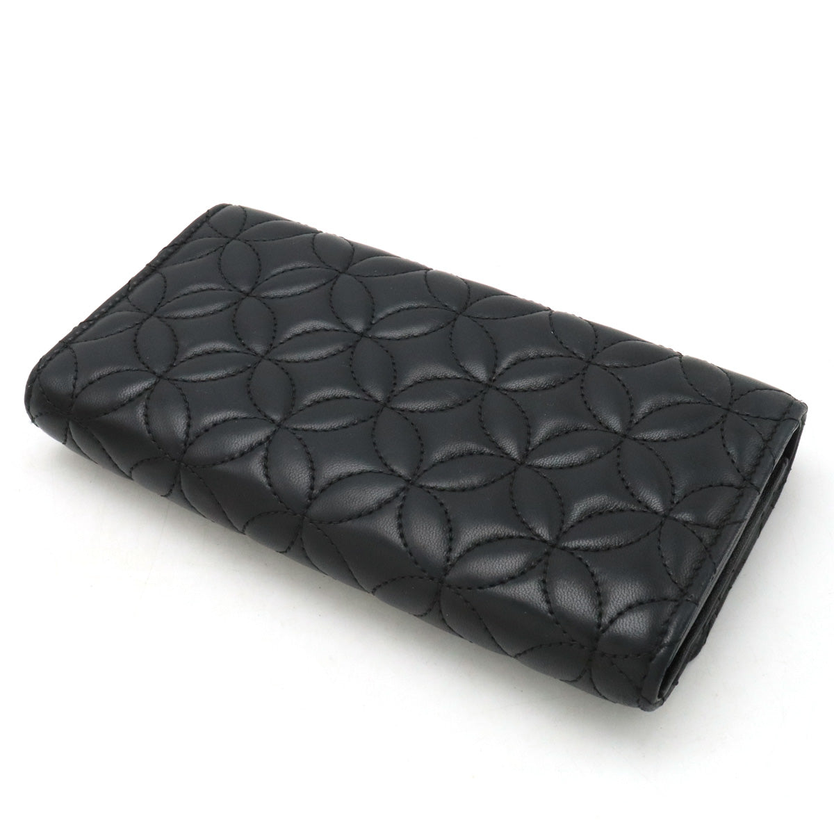 Louis vuitton Portfolio Capsicum Flower Two Folded Wallet Ramsin Leather Noir Black M68590