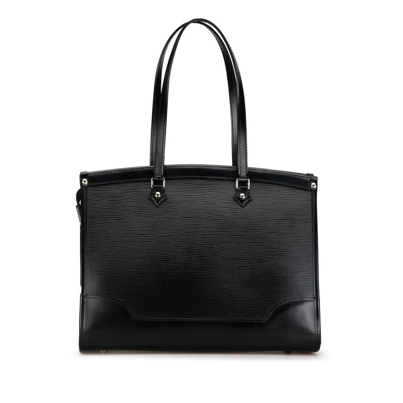 Louis Vuitton Epi Madeleine GM Shoulder Bag M59342 Noir Black Leather Louis Vuitton