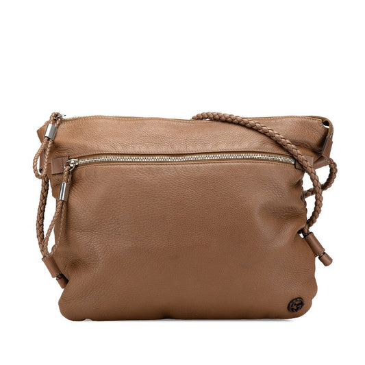 Gucci Interlocking G Leather Shoulder Bag
