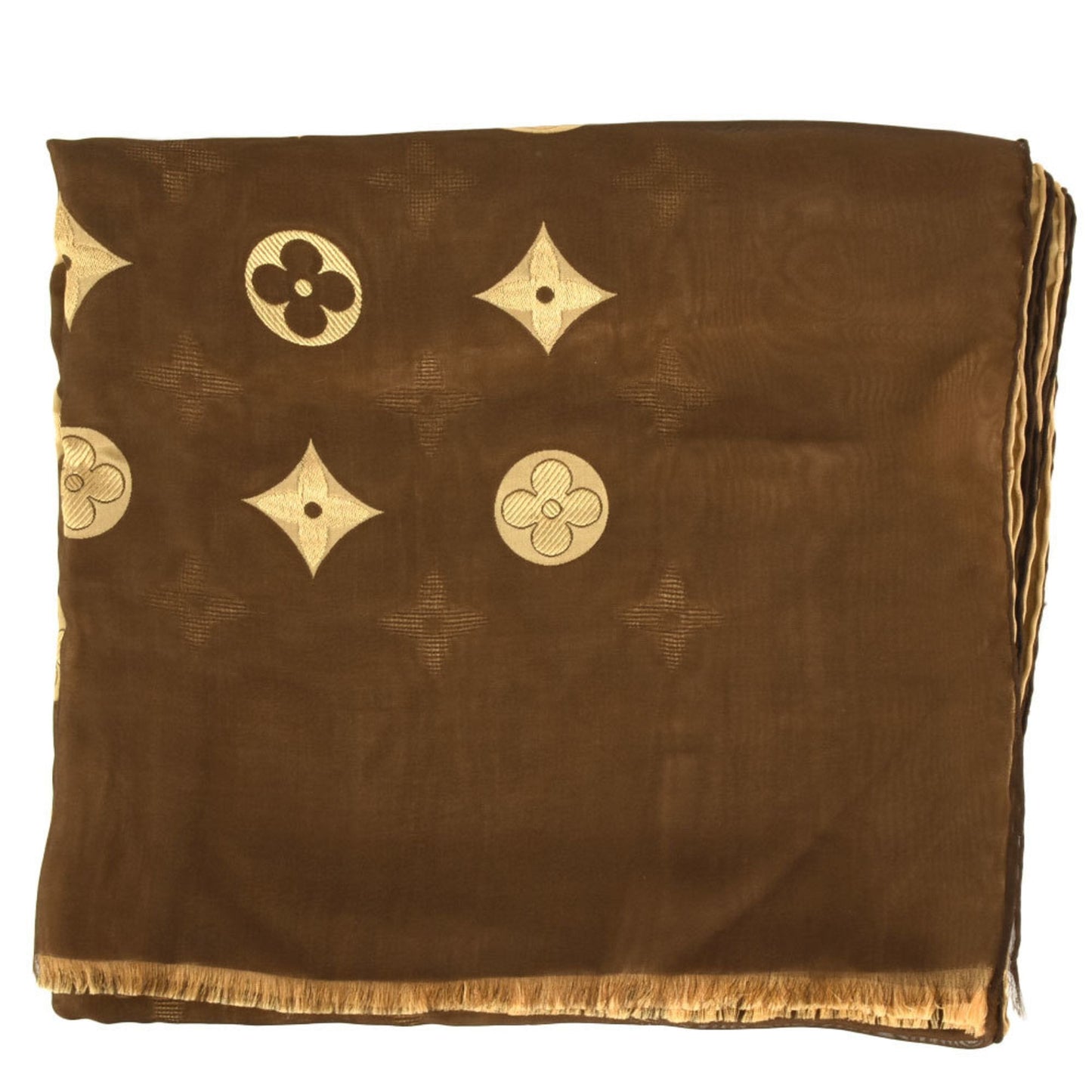 Louis Vuitton Silk Acetate Shawl