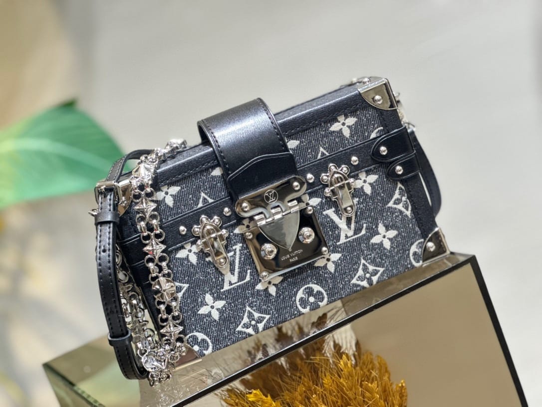 Louis Vuitton Petite Malle Monogram Jacquard ( Lushentic Version) Crossbody