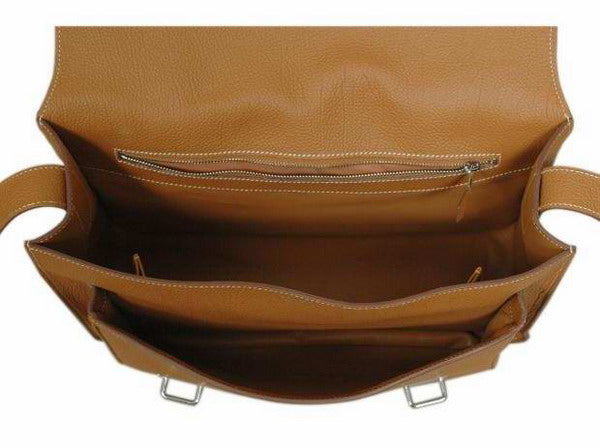 Luxury Hermes Steve 92111 Shoulder Bag Lambskin