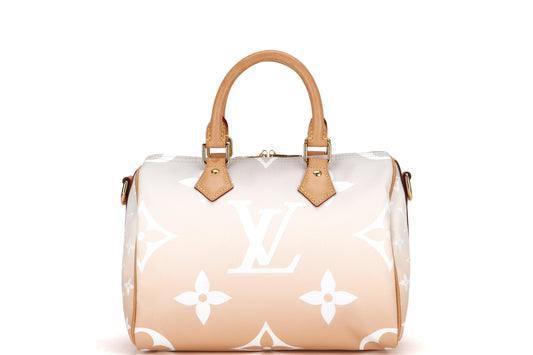 LOUIS VUITTON BANDOULIERE 25 ( ) MONOGRAM GIANT GRADIENT, WITH STRAP, CHARM, LOCK, KEYS & DUST COVER Handbag