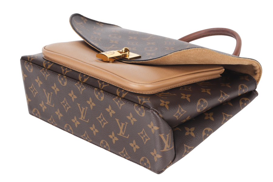 LOUIS VUITTON MARIGNAN MESSENGER BAG ( ) MONOGRAM CANVAS GOLD HARDWARE, WITH STRAP, NO DUST COVER