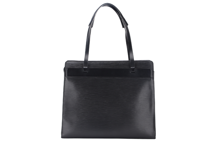 LOUIS VUITTON CROSISETTE PM BLACK EPI LEATHER WITH DUST COVER Handbag