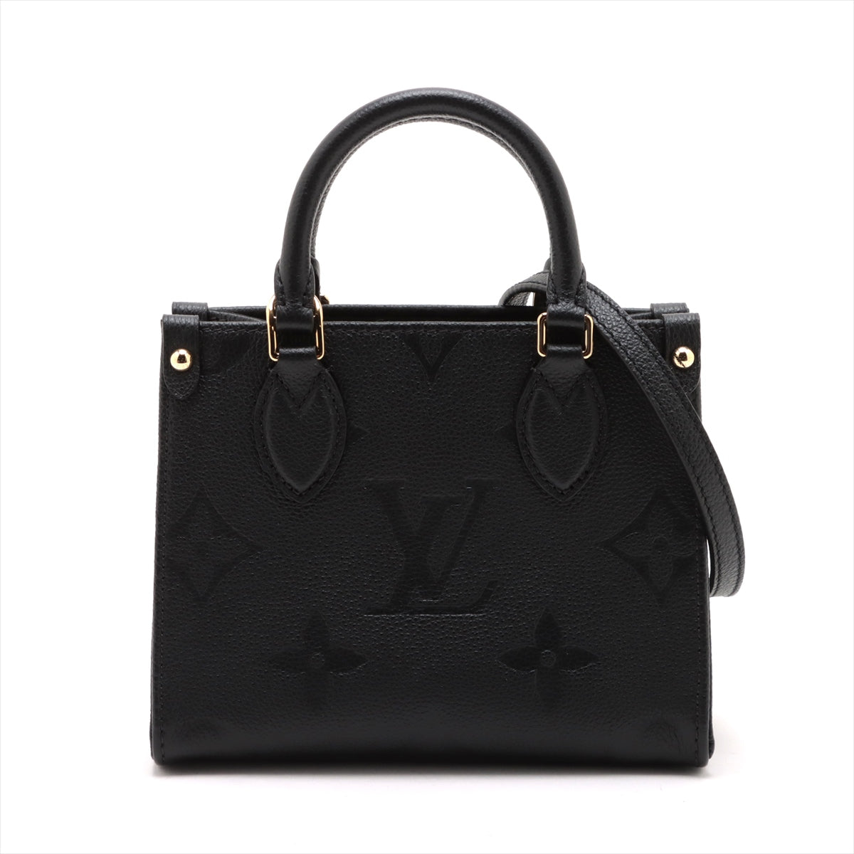 Louis Vuitton Noir Monogram Empreinte Leather OnTheGo BB Clearance Sale