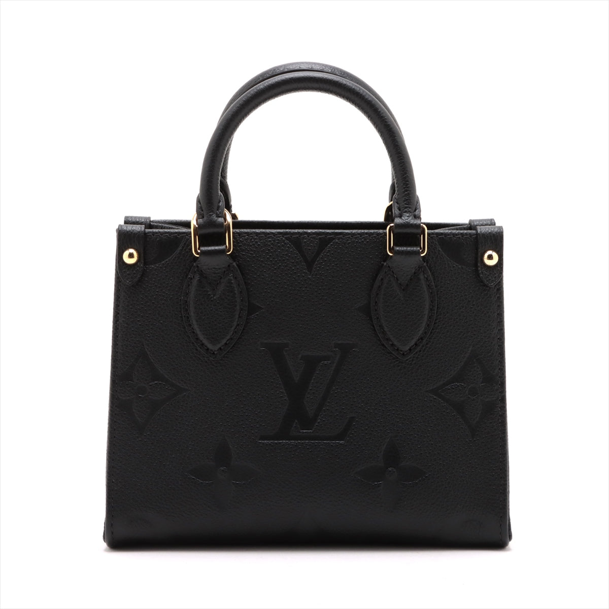 Louis Vuitton Noir Monogram Empreinte Leather OnTheGo BB Clearance Sale