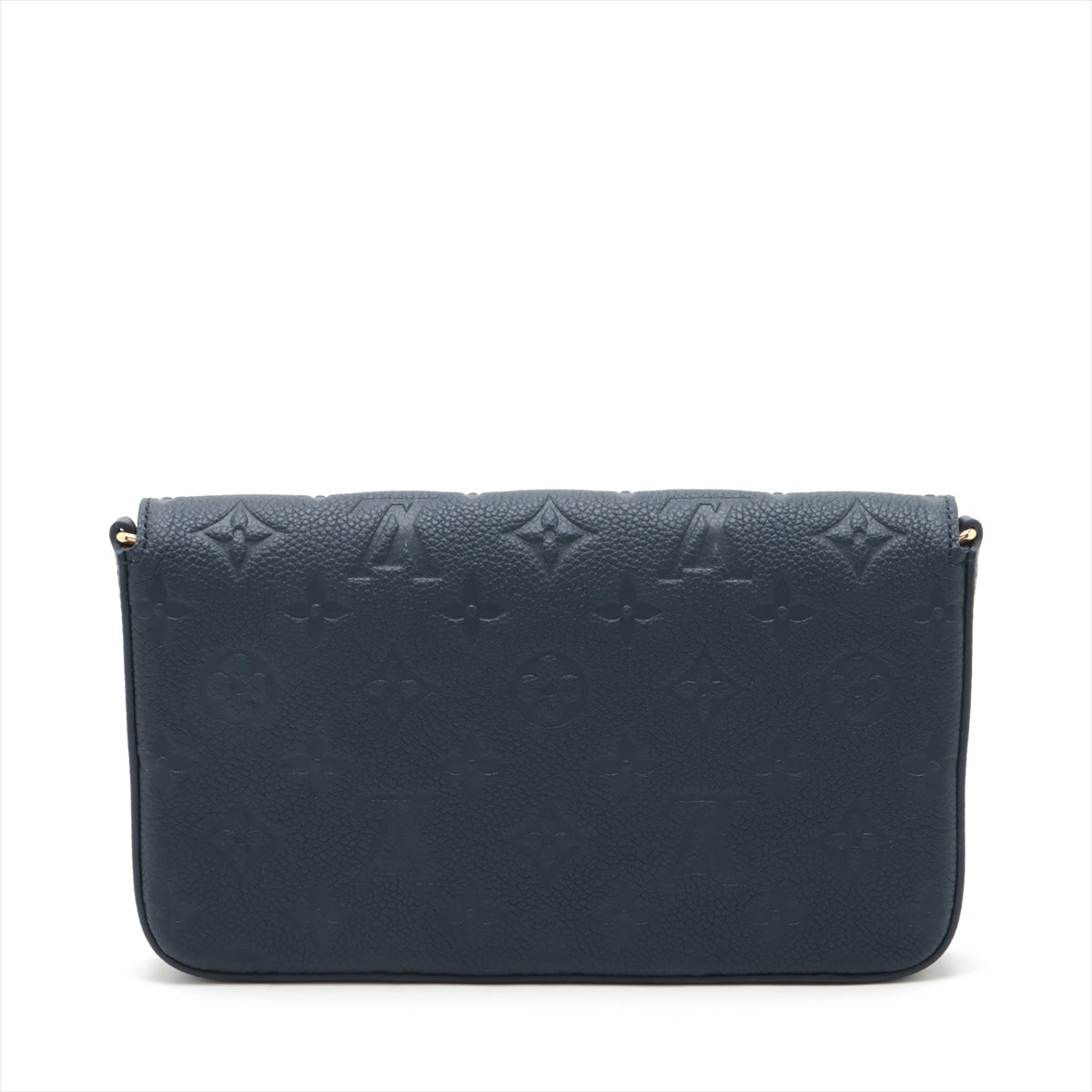Louis Vuitton Navy Monogram Empreinte Leather Felicie Pochette Clearance Sale