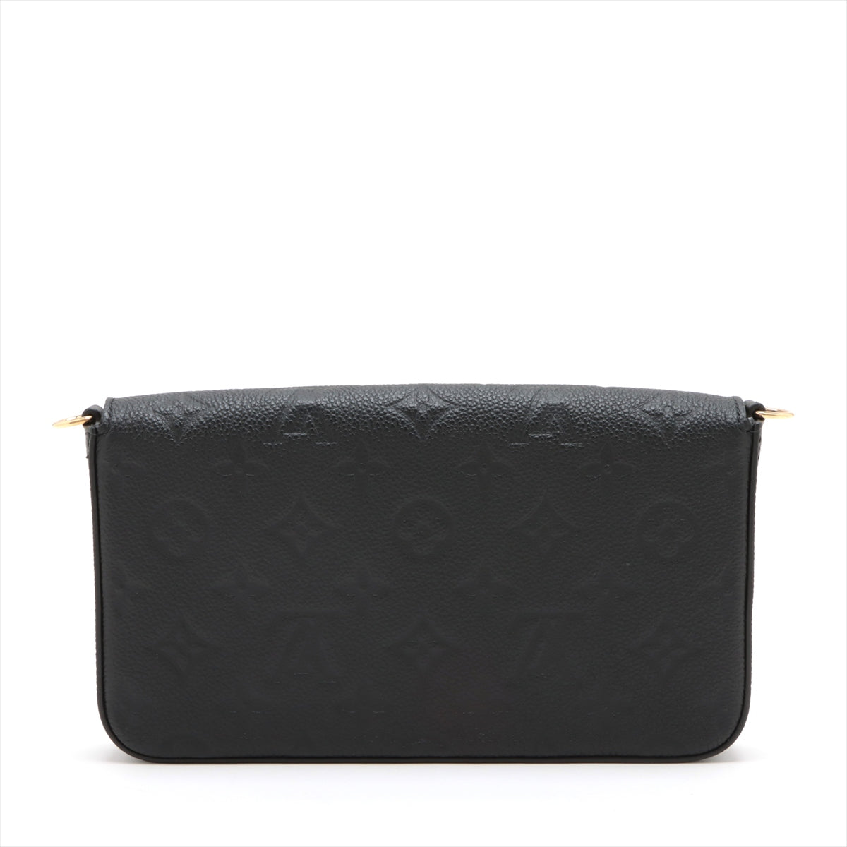 Louis Vuitton Noir Monogram Empreinte Leather Felicie Pochette Clearance Sale