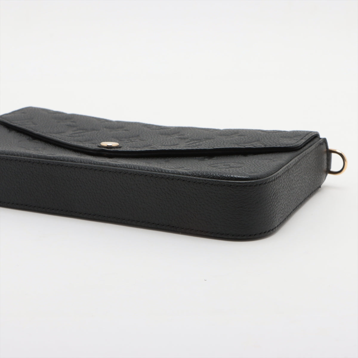 Louis Vuitton Noir Monogram Empreinte Leather Felicie Pochette Clearance Sale