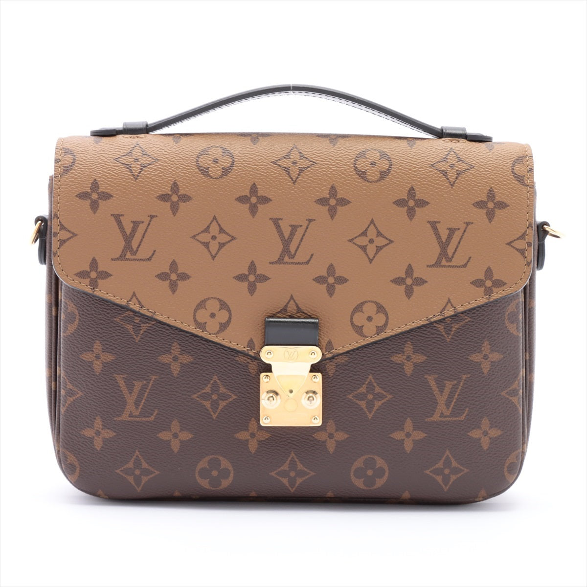 Louis Vuitton Monogram Canvas Reverse Pochette Metis P RTO