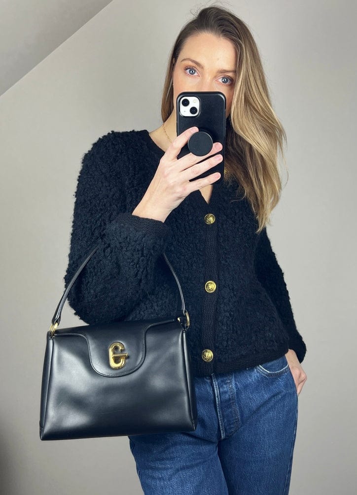 Gucci Leather Shoulder Bag Style 8