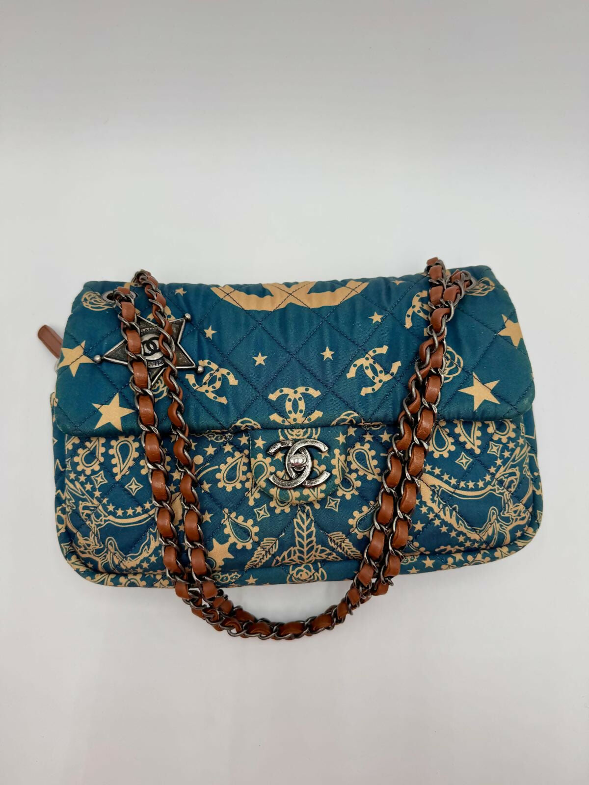 Chanel Paris-Dallas Bandana Medium Flap Bag