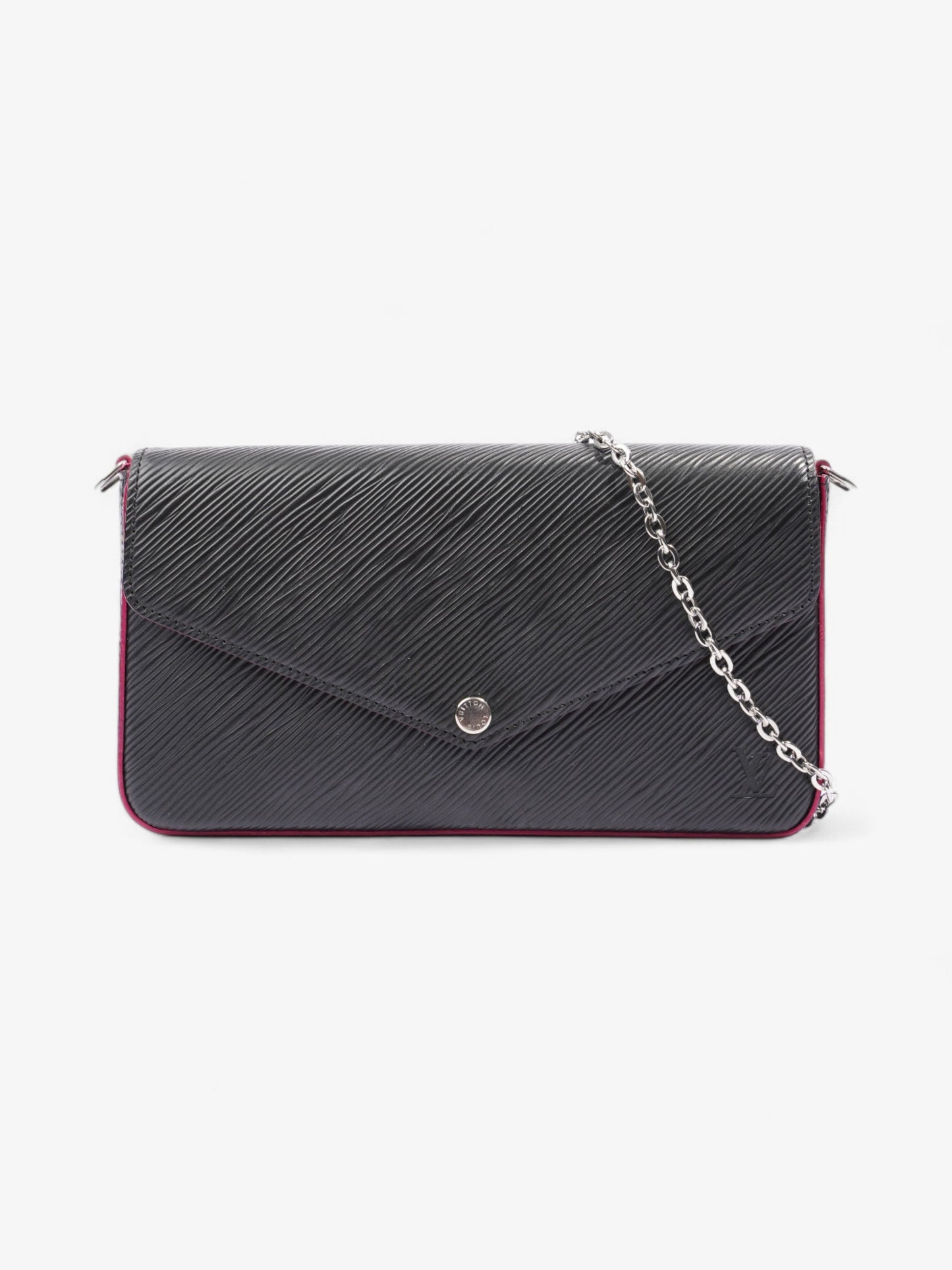 Louis Vuitton Pochette Felicie Black Epi Leather