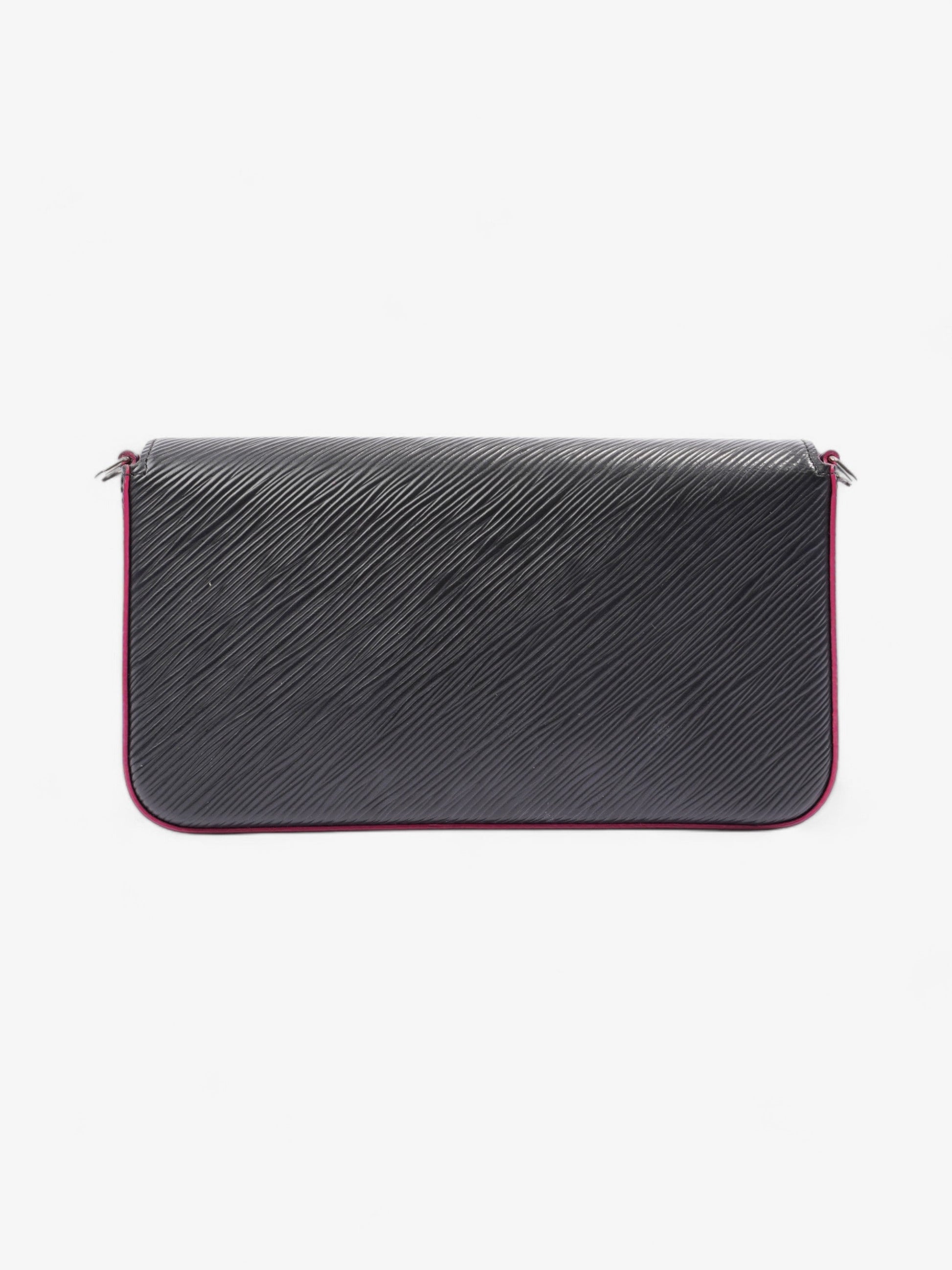 Louis Vuitton Pochette Felicie Black Epi Leather