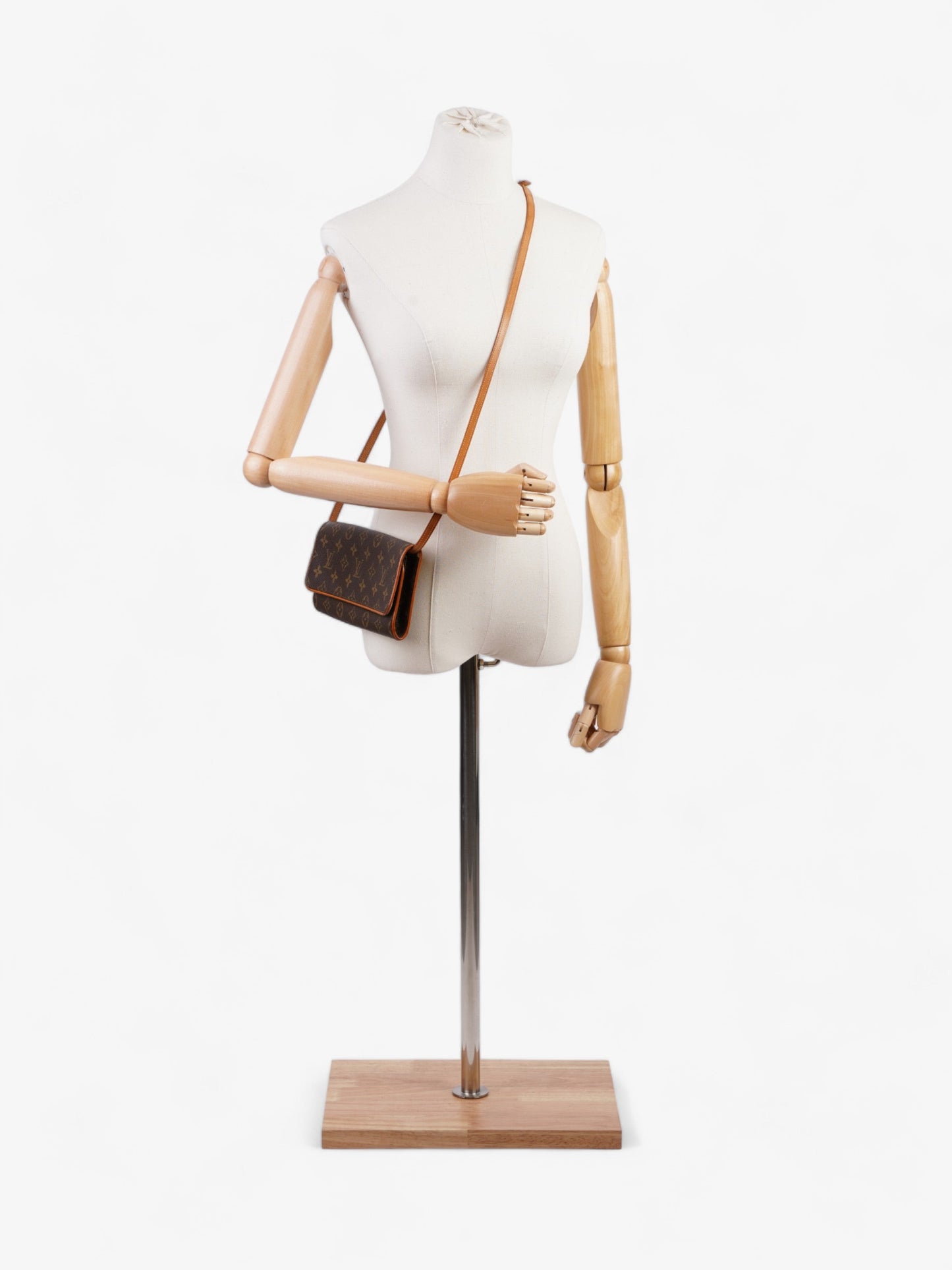 Louis Vuitton Pochette Twin GM Monogram Coated Canvas