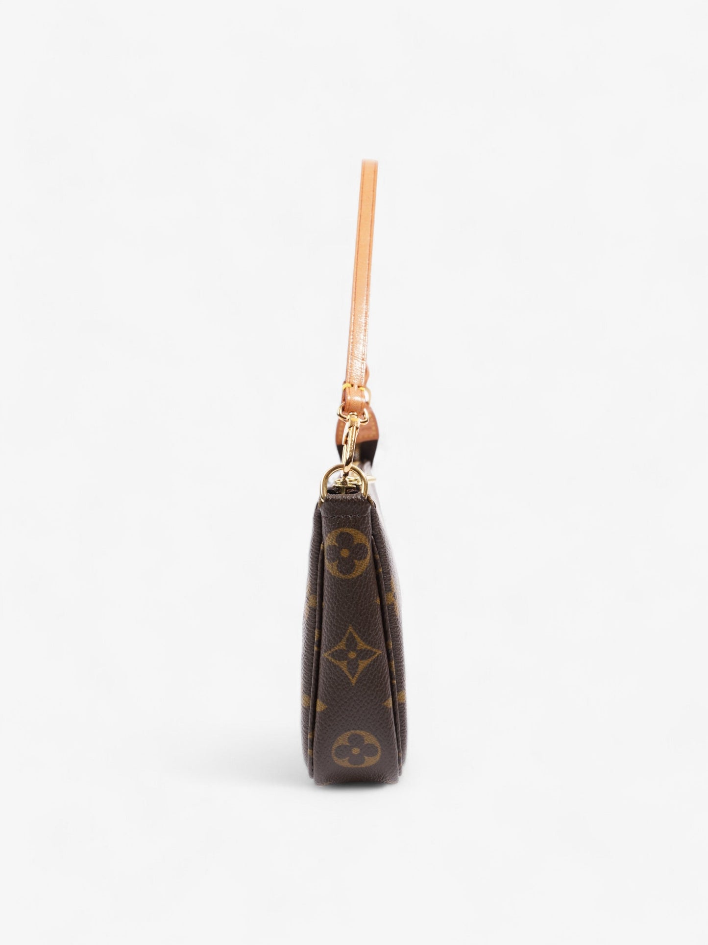  Louis Vuitton Mini Pochette Monogram Coated Canvas N/A