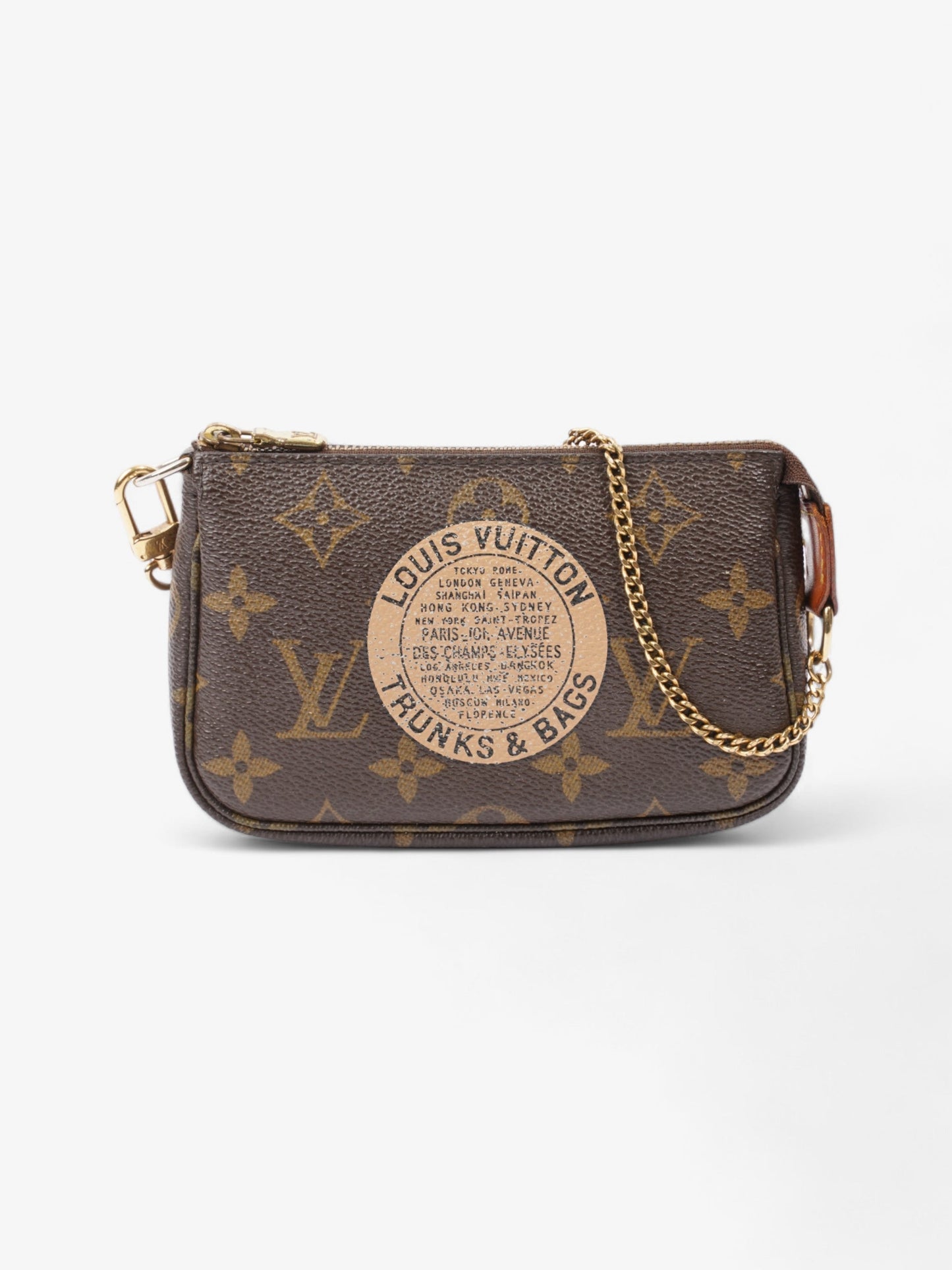 Louis Vuitton Pochette Accessoires Monogram Coated Canvas Mini