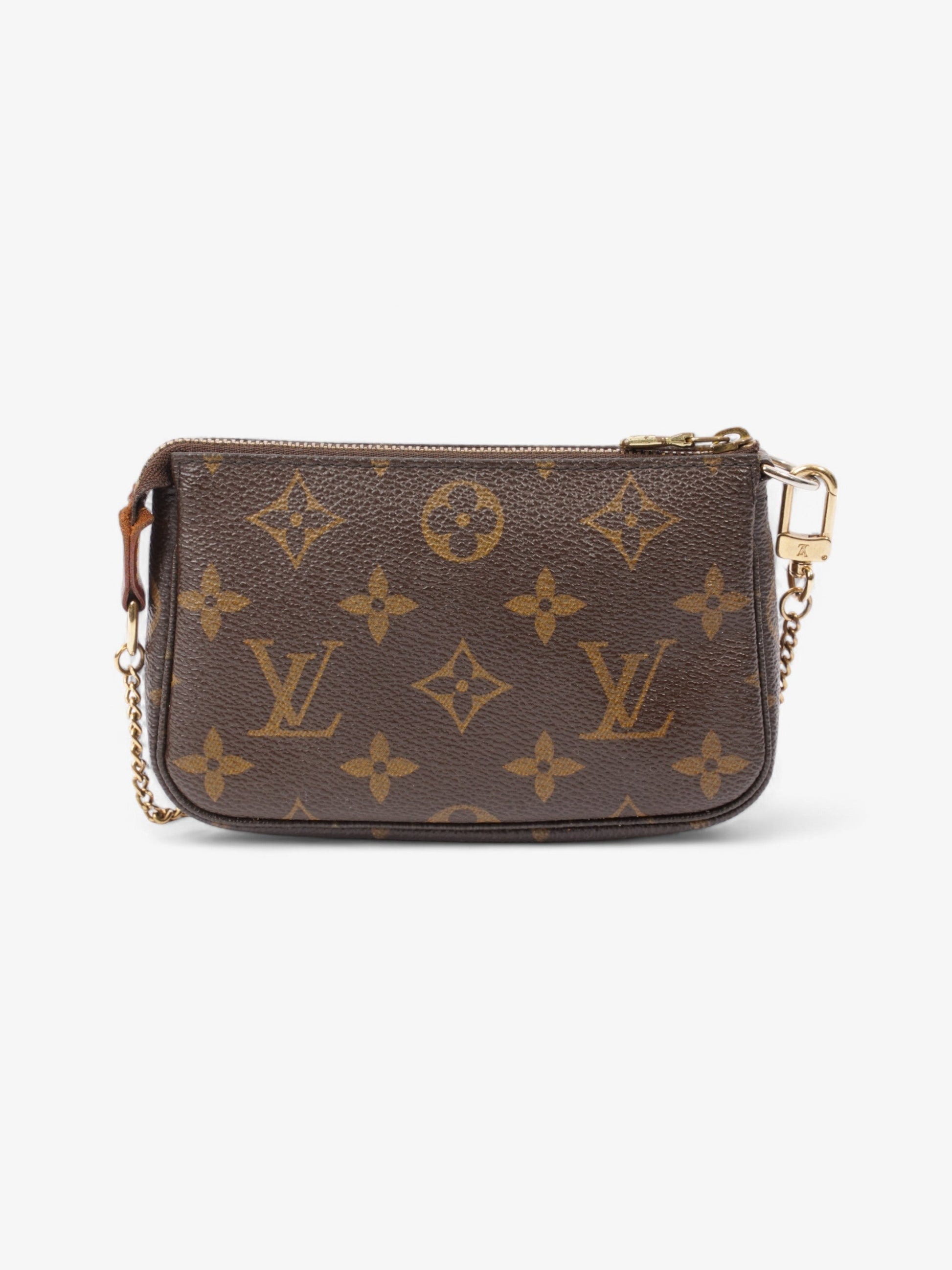Louis Vuitton Pochette Accessoires Monogram Coated Canvas Mini