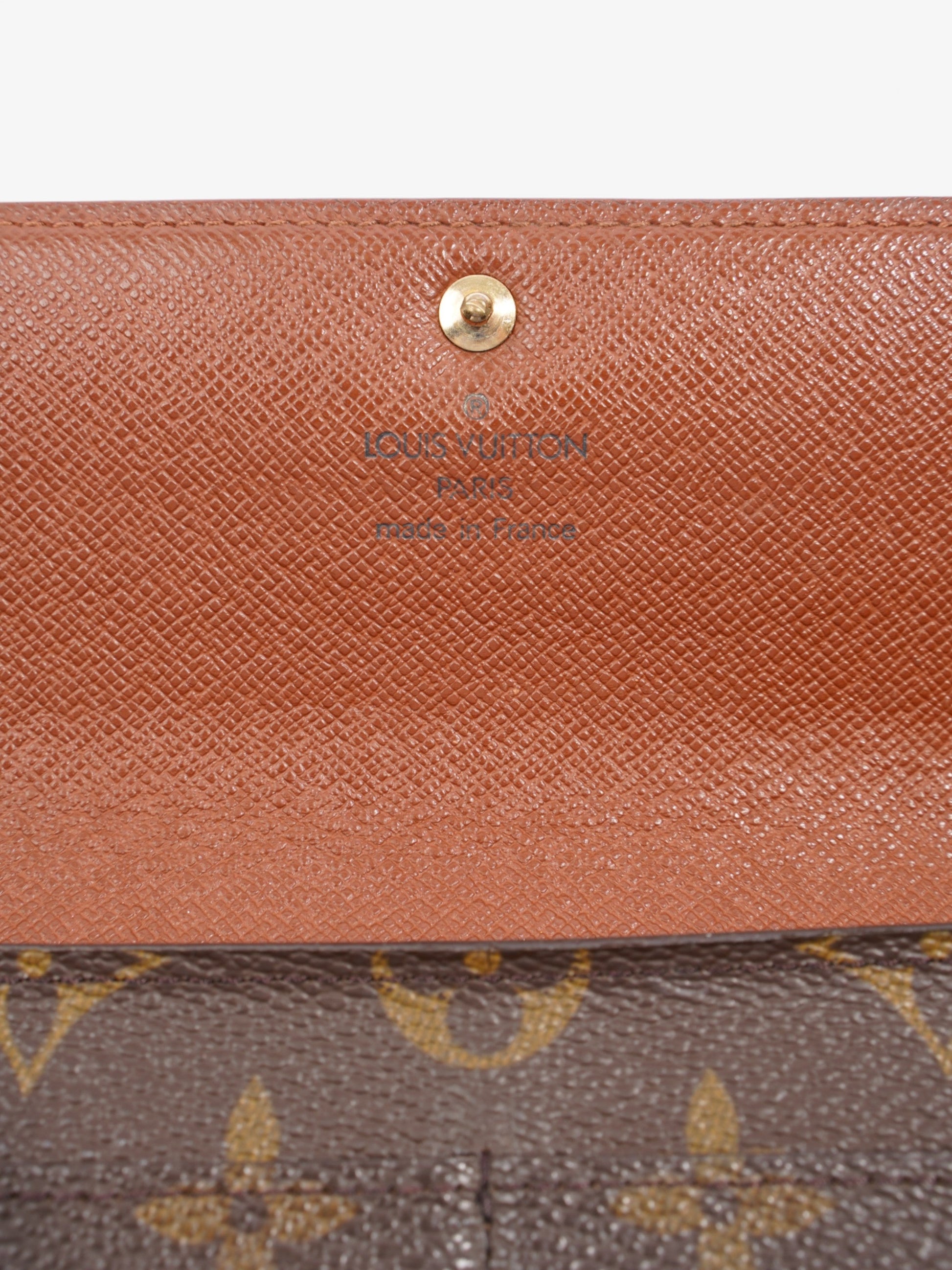 Louis Vuitton Pochette Porte Monecredit Monogram Coated Canvas