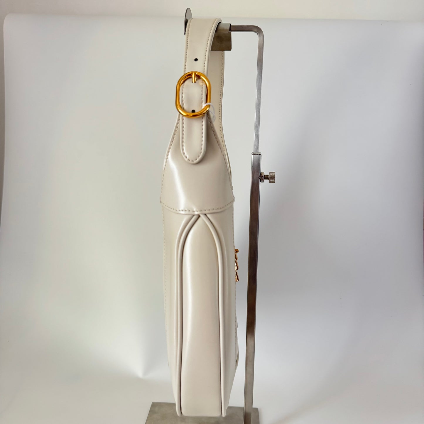 Gucci Jackie 1961 Small Leather Bag White with Strap