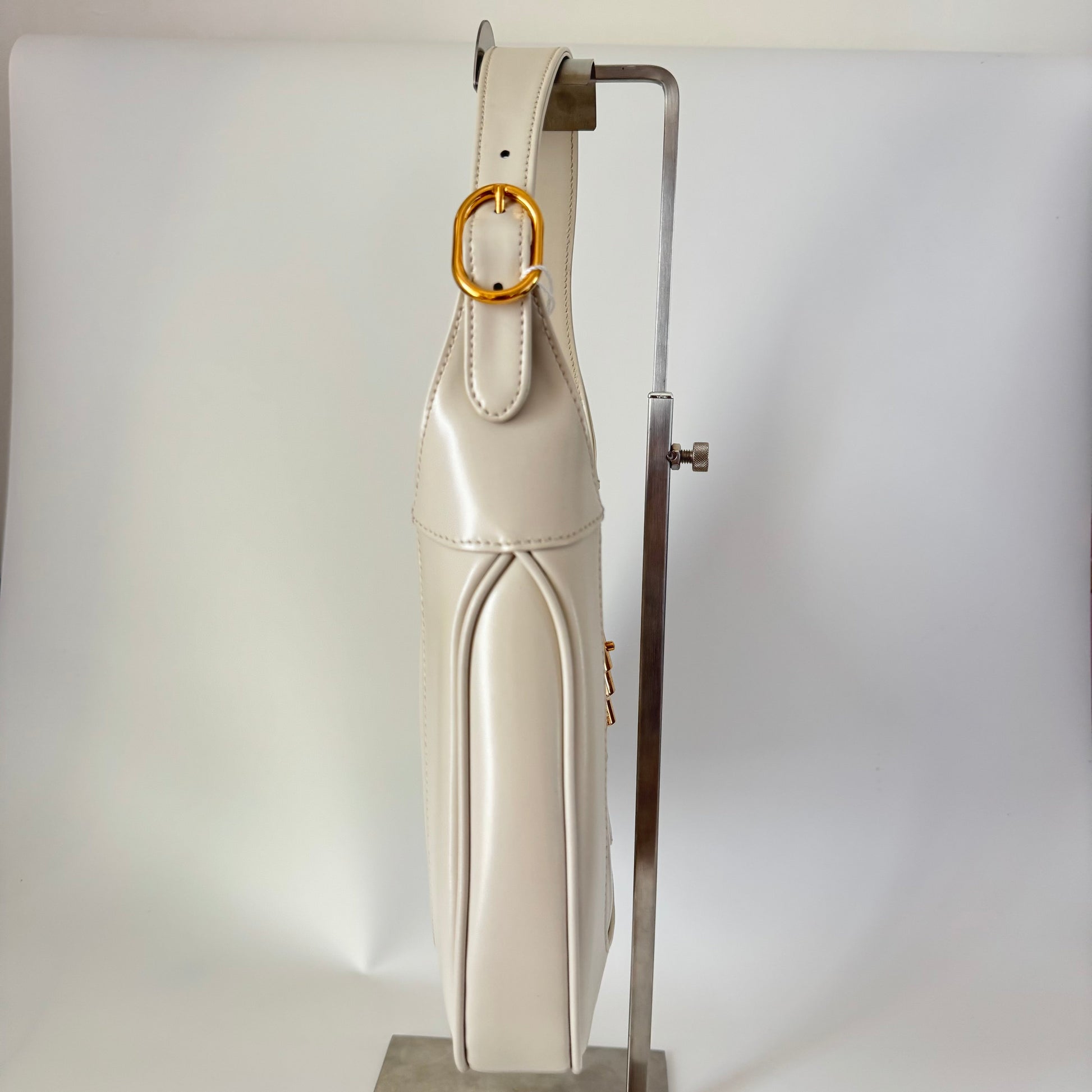 Gucci Jackie 1961 Small Leather Bag White with Strap