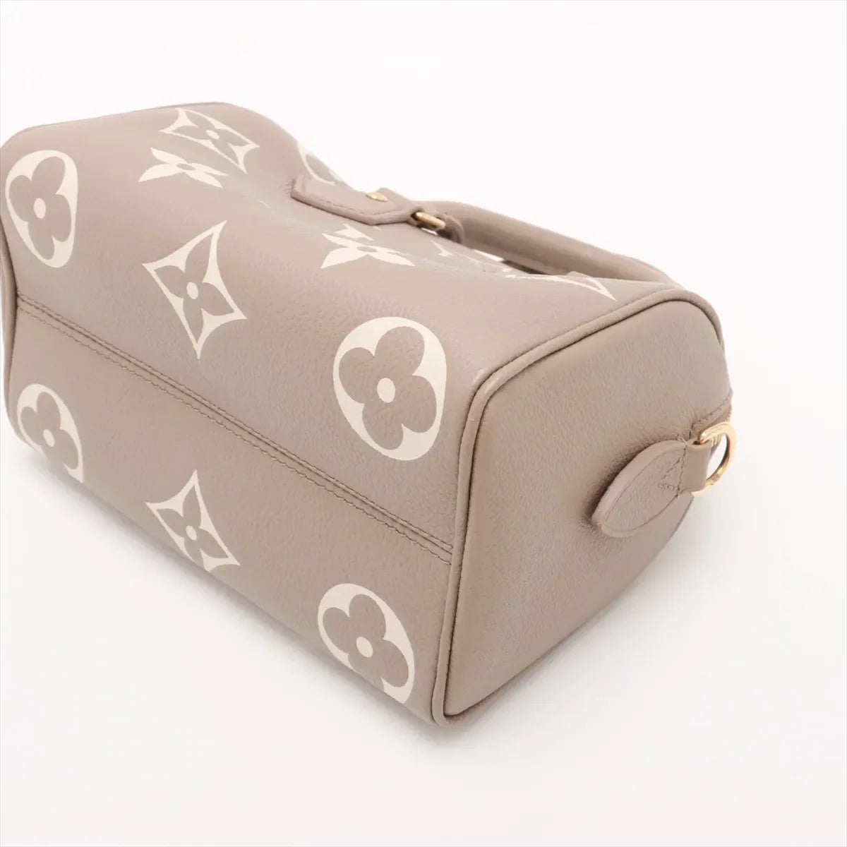 Louis Vuitton Creme BiColour Monogram Empreinte Leather Speedy 20 Clearance Sale