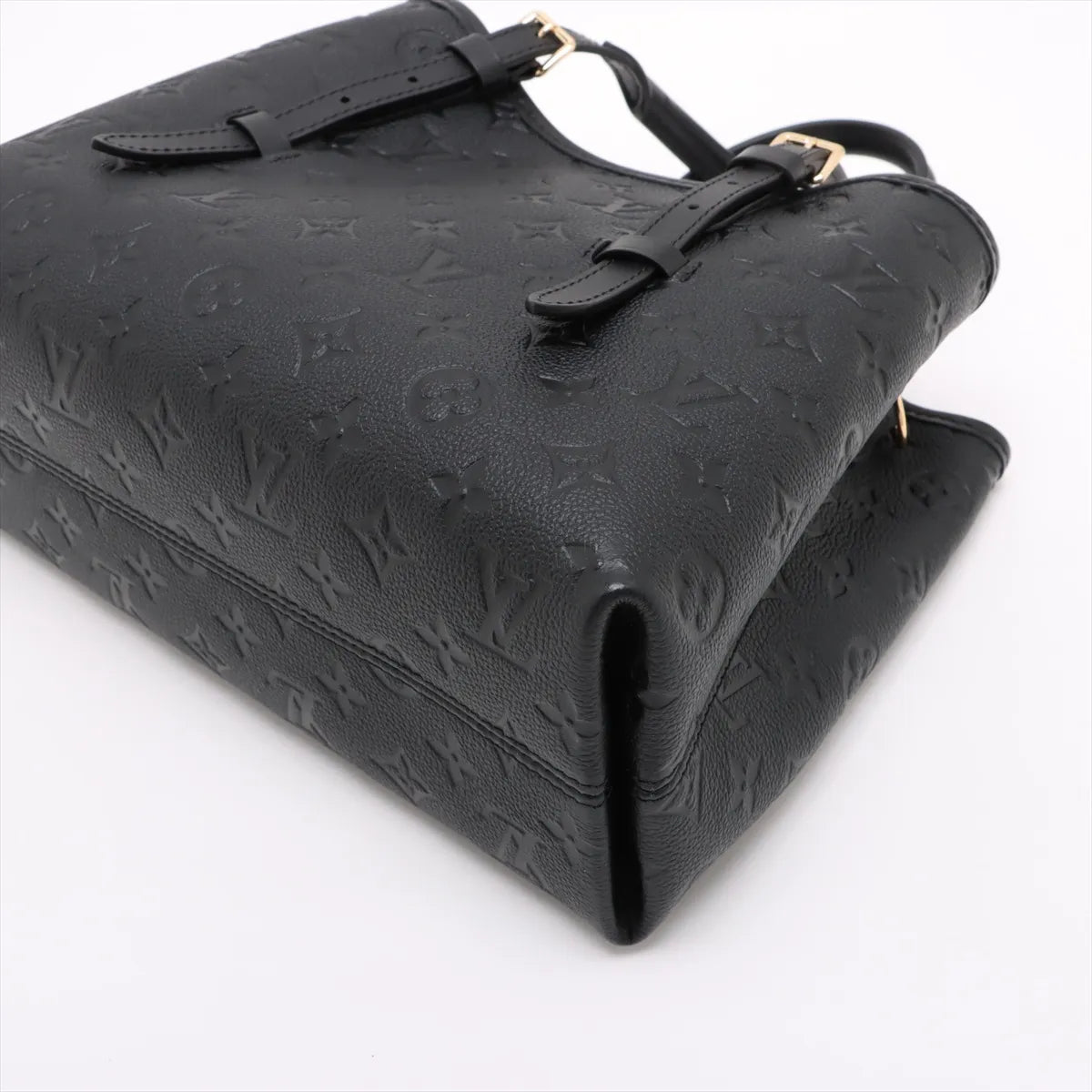 Louis Vuitton Black Monogram Empreinte Leather Babylon PM Clearance Sale