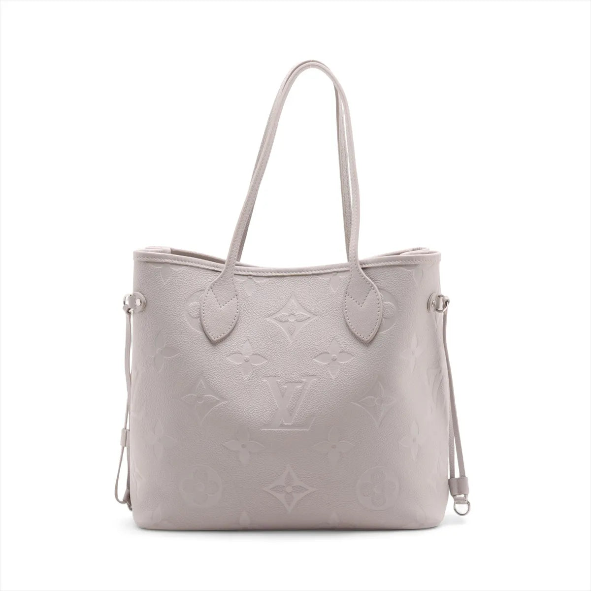 Louis Vuitton Grey Monogram Empreinte Leather Neverfull MM Clearance Sale